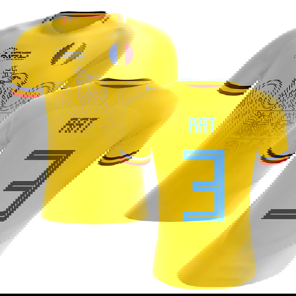 2025-2026 Romania Home Concept Football Shirt (Rat 3)