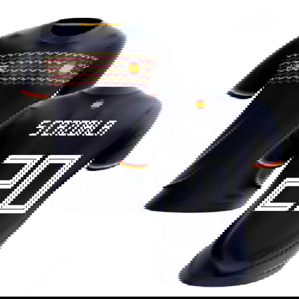 2025-2026 Spain Away Concept Football Shirt (S Cazorla 20)