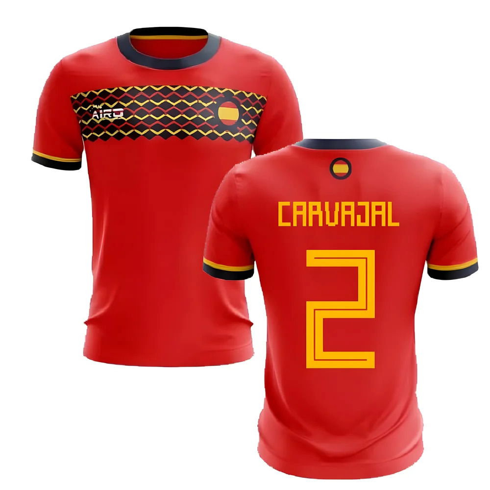 2025-2026 Spain Home Concept Football Shirt (Carvajal 2)