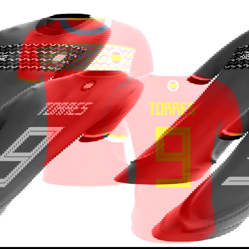 2025-2026 Spain Home Concept Football Shirt (Torres 9)