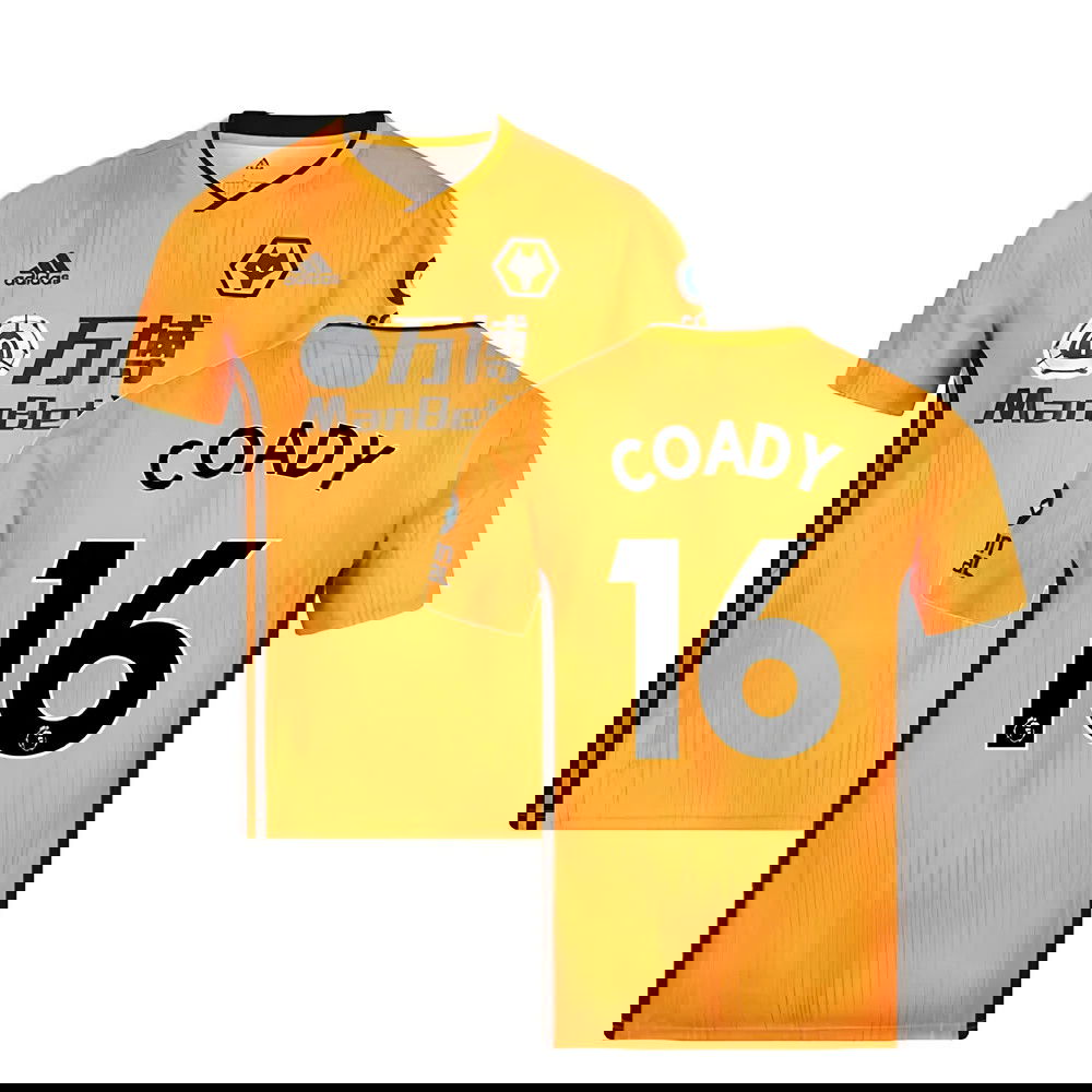 2019-2020 Wolves Home Football Shirt (COADY 16)