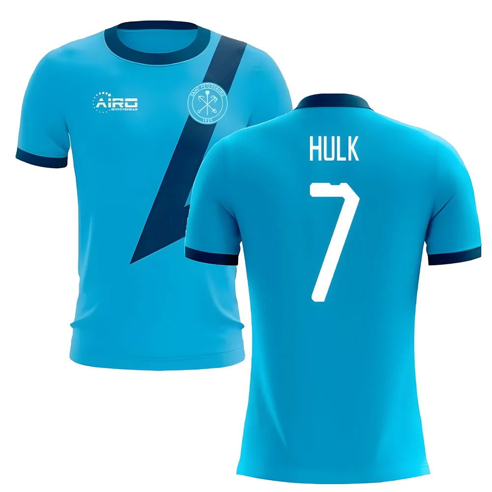 2025-2026 Zenit St Petersburg Away Concept Football Shirt (Hulk 7)