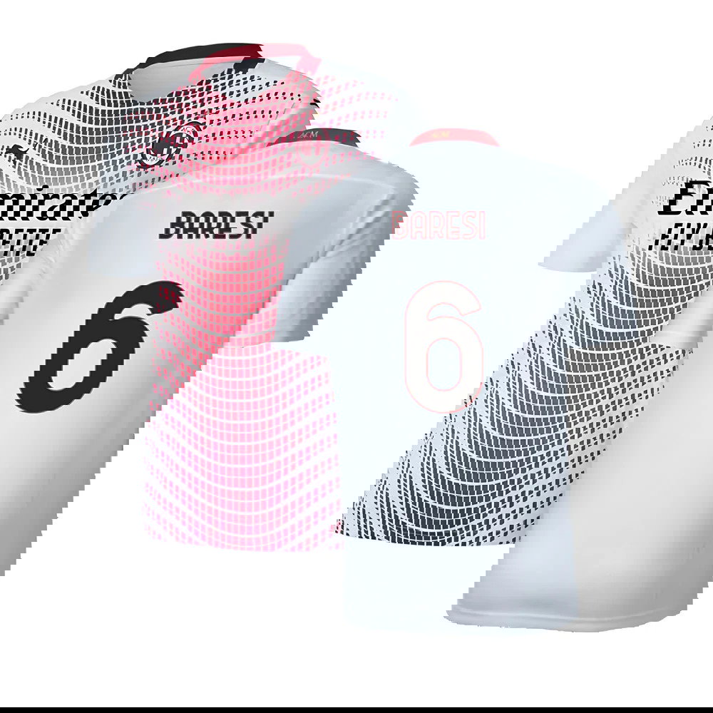 2020-2021 AC Milan Away Shirt (BARESI 6)