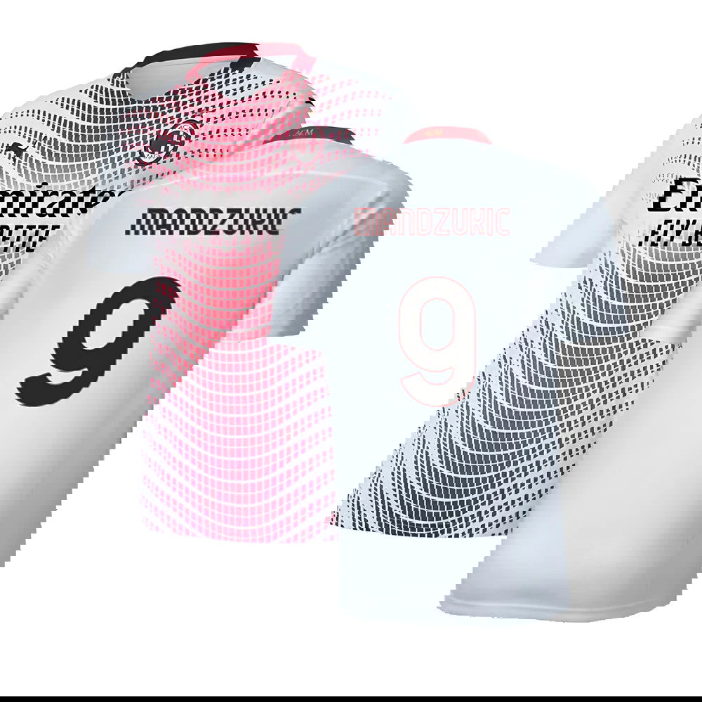 2020-2021 AC Milan Away Shirt (MANDZUKIC 9)