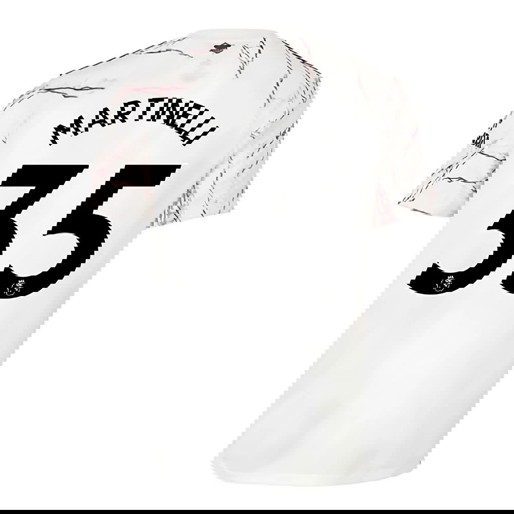 2020-2021 Arsenal Adidas Away Football Shirt (MARTINELLI 35)