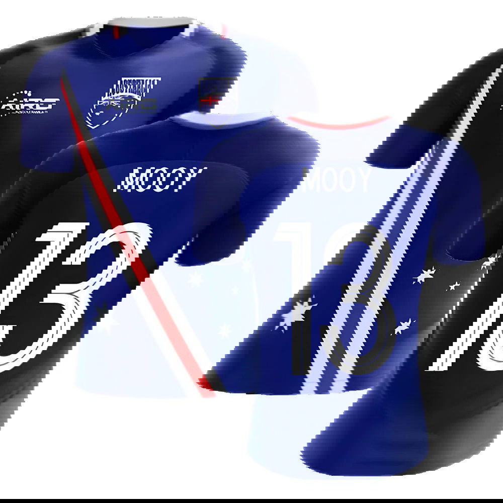 2025-2026 Australia Flag Away Concept Football Shirt (Mooy 13)