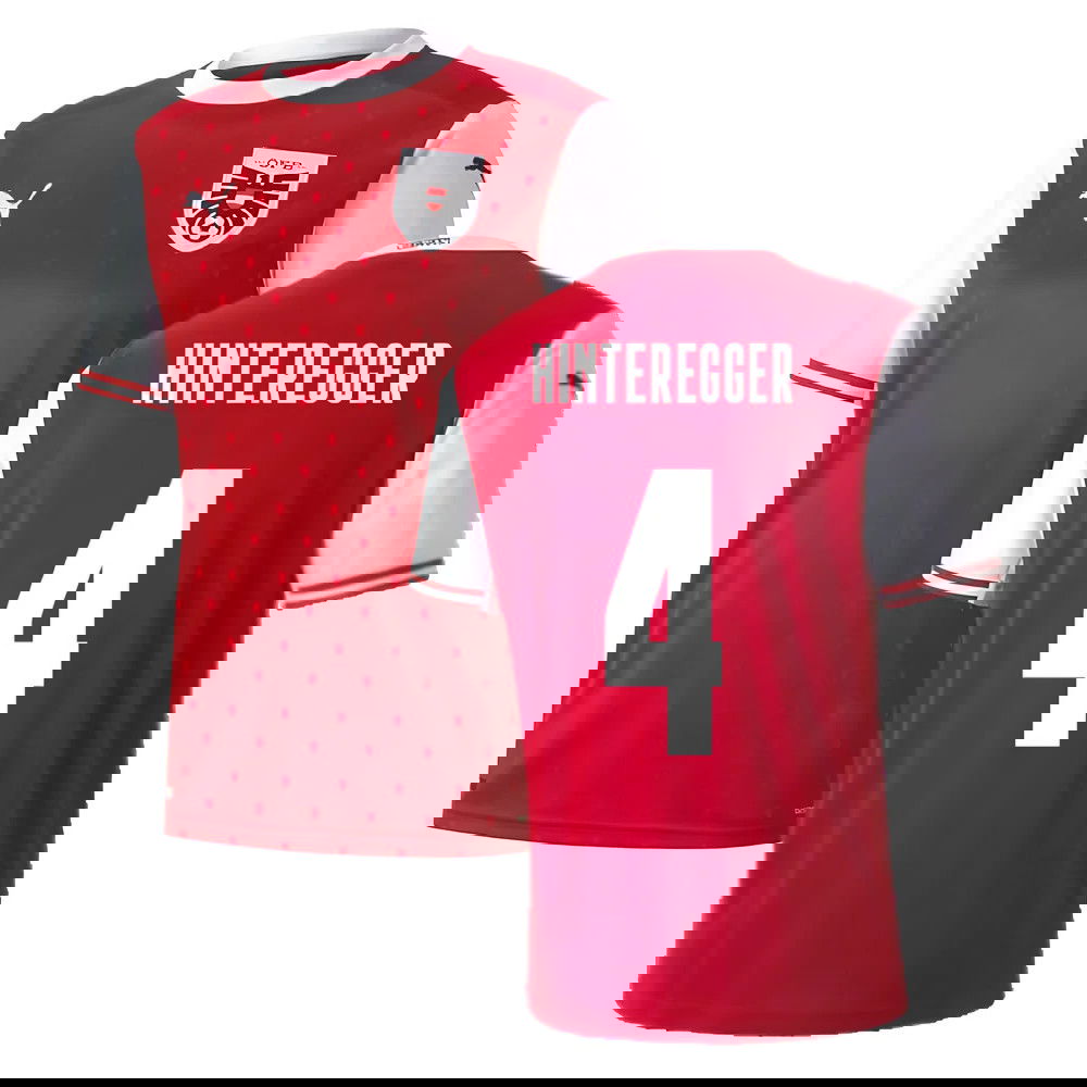2020-2021 Austria Home Puma Football Shirt (HINTEREGGER 4)