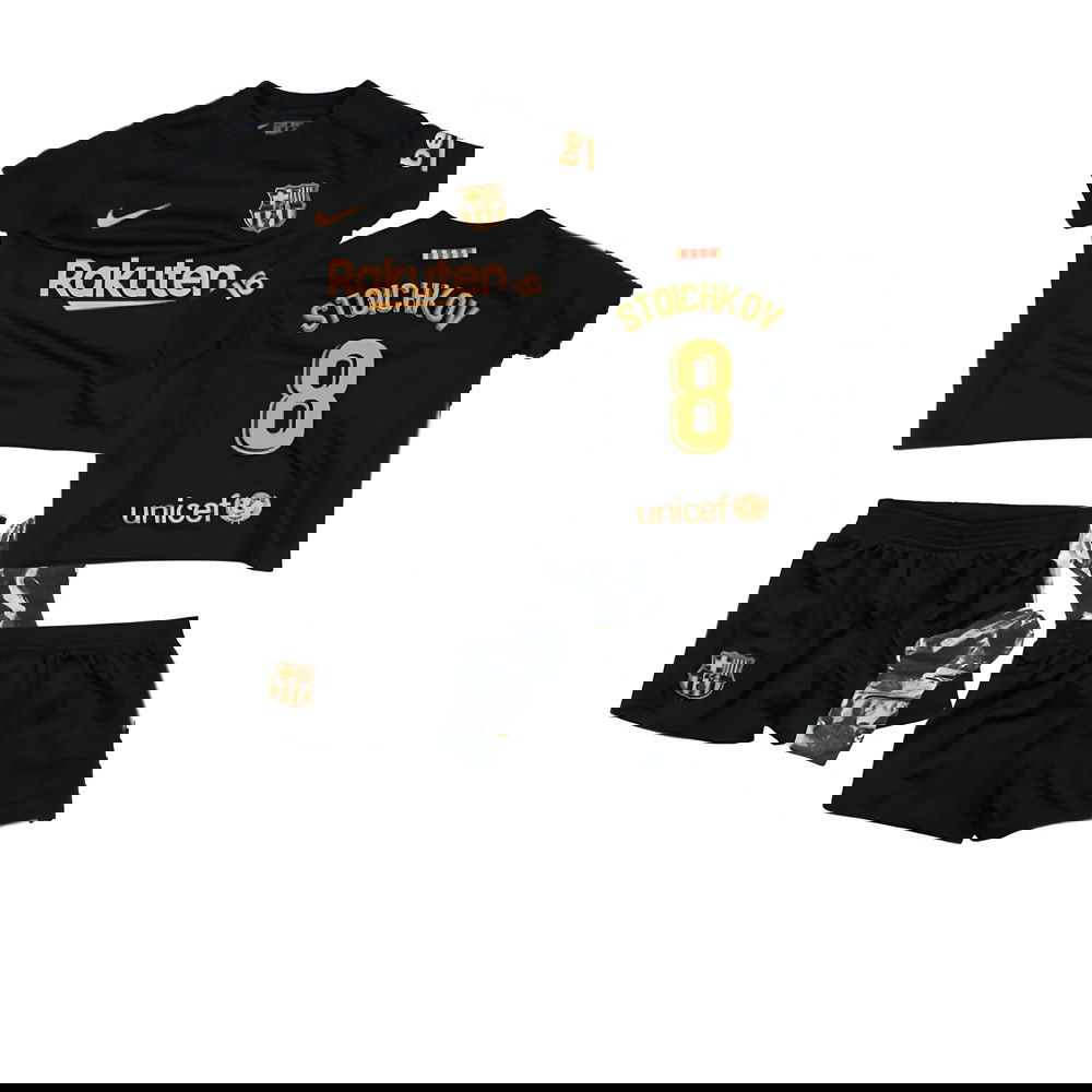 2020-2021 Barcelona Away Baby Kit (STOICHKOV 8)