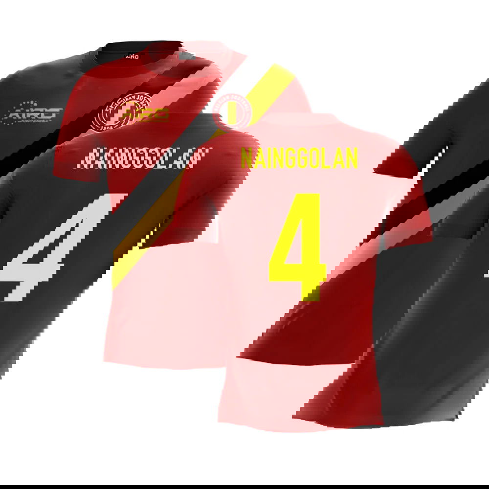 2025-2026 Belgium Airo Concept Home Shirt (Nainggolan 4)