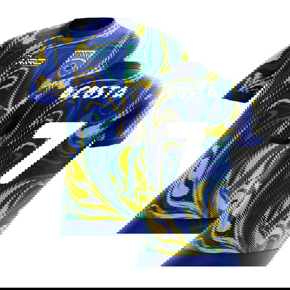 2025-2026 Brazil Away Concept Shirt (D Costa 7)