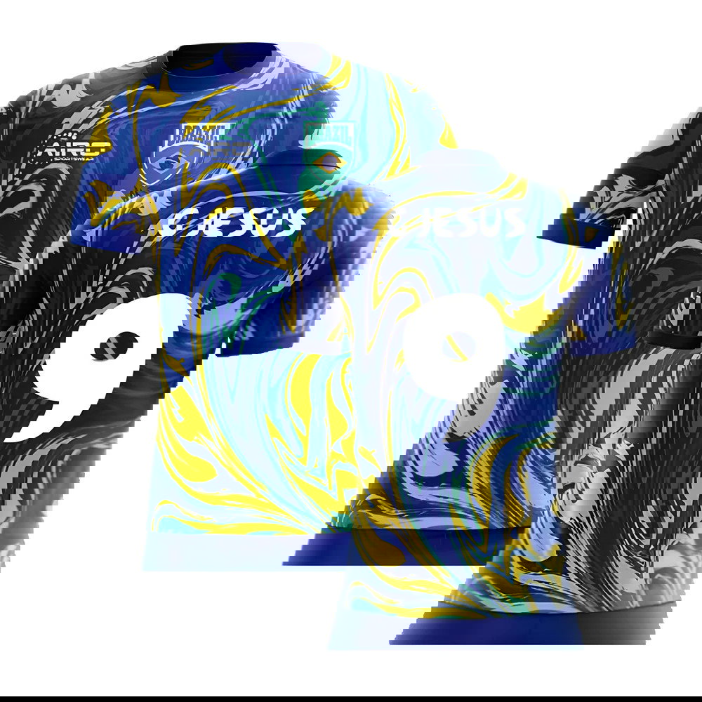 2025-2026 Brazil Away Concept Shirt (G Jesus 9)