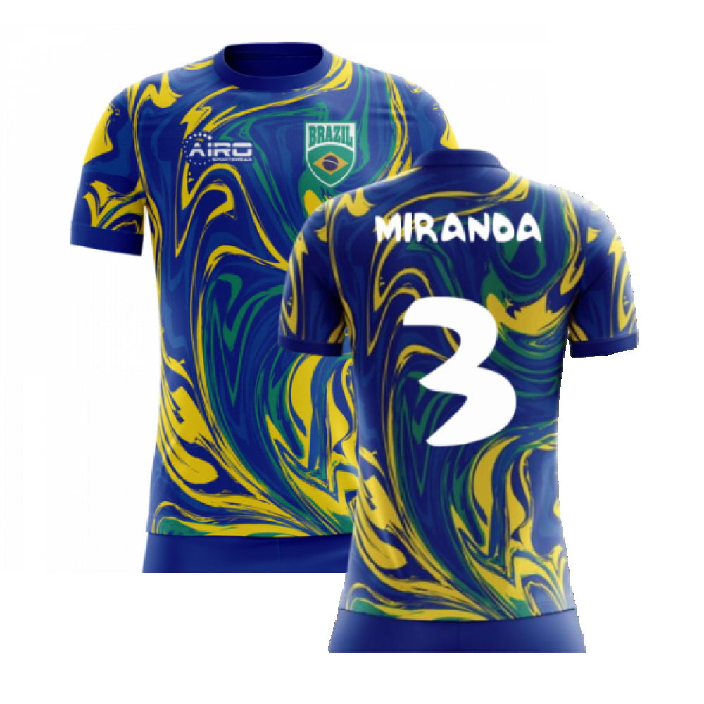 2025-2026 Brazil Away Concept Shirt (Miranda 3)