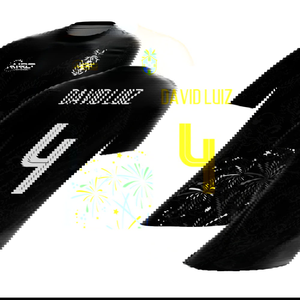 2025-2026 Brazil Third Concept Football Shirt (David Luiz 4)