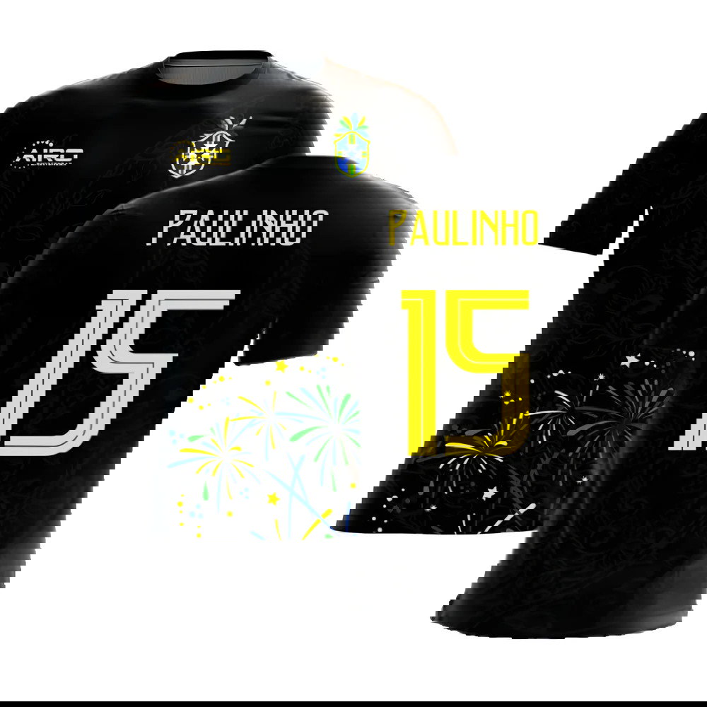 2025-2026 Brazil Third Concept Football Shirt (Paulinho 15)