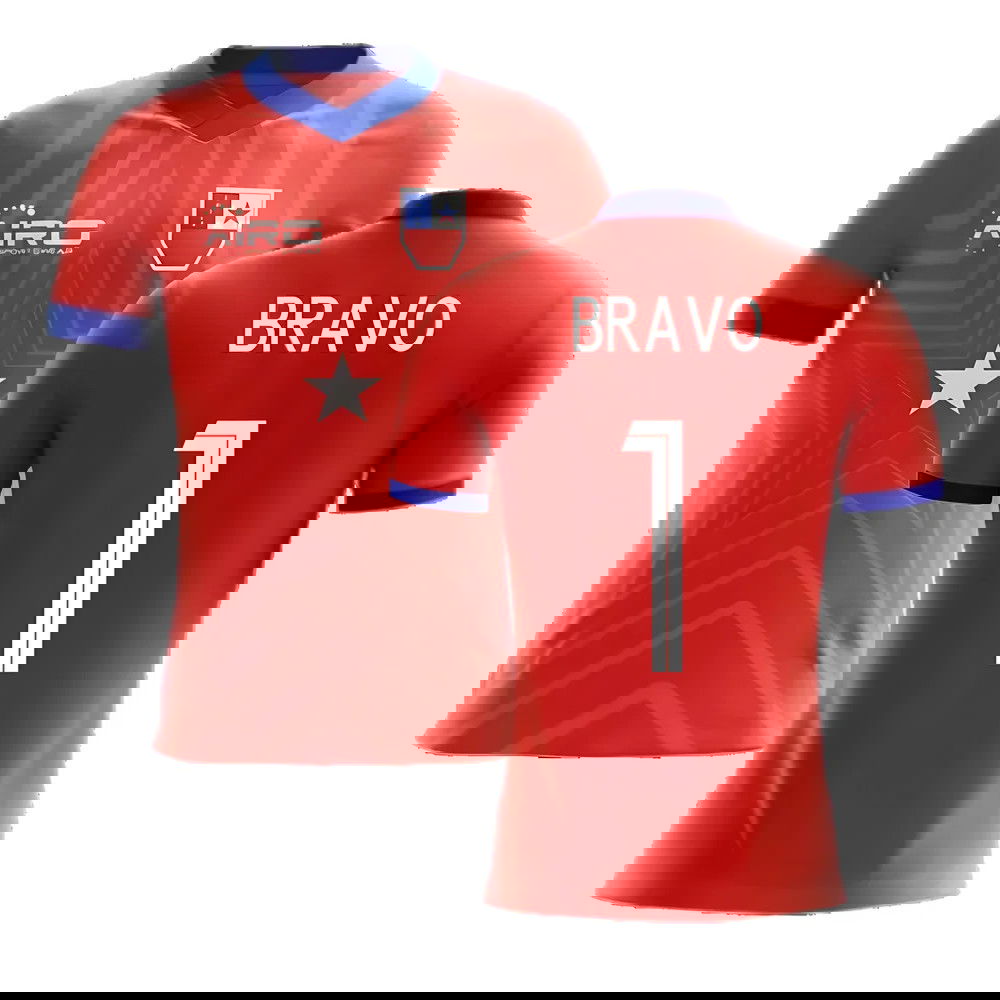 2025-2026 Chile Home Concept Football Shirt (Bravo 1) - Kids