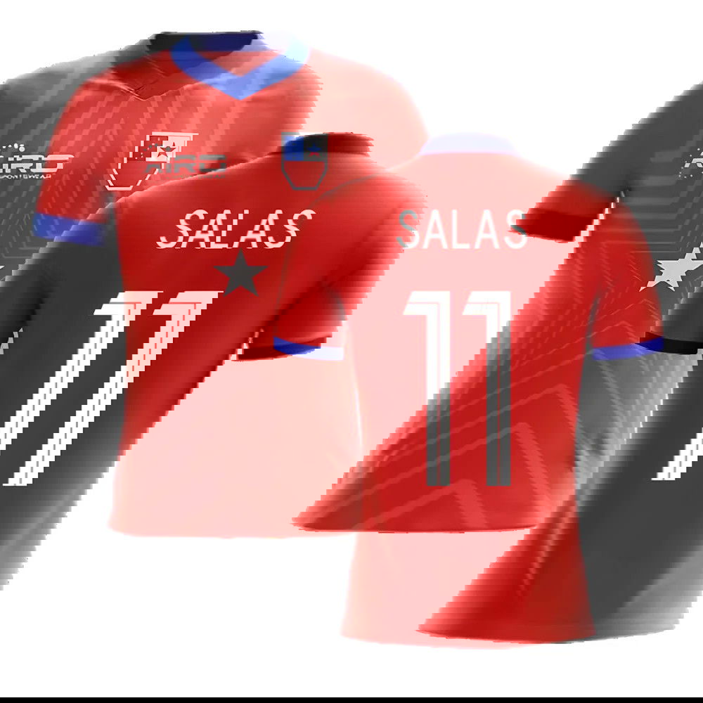 2025-2026 Chile Home Concept Football Shirt (SALAS 11)