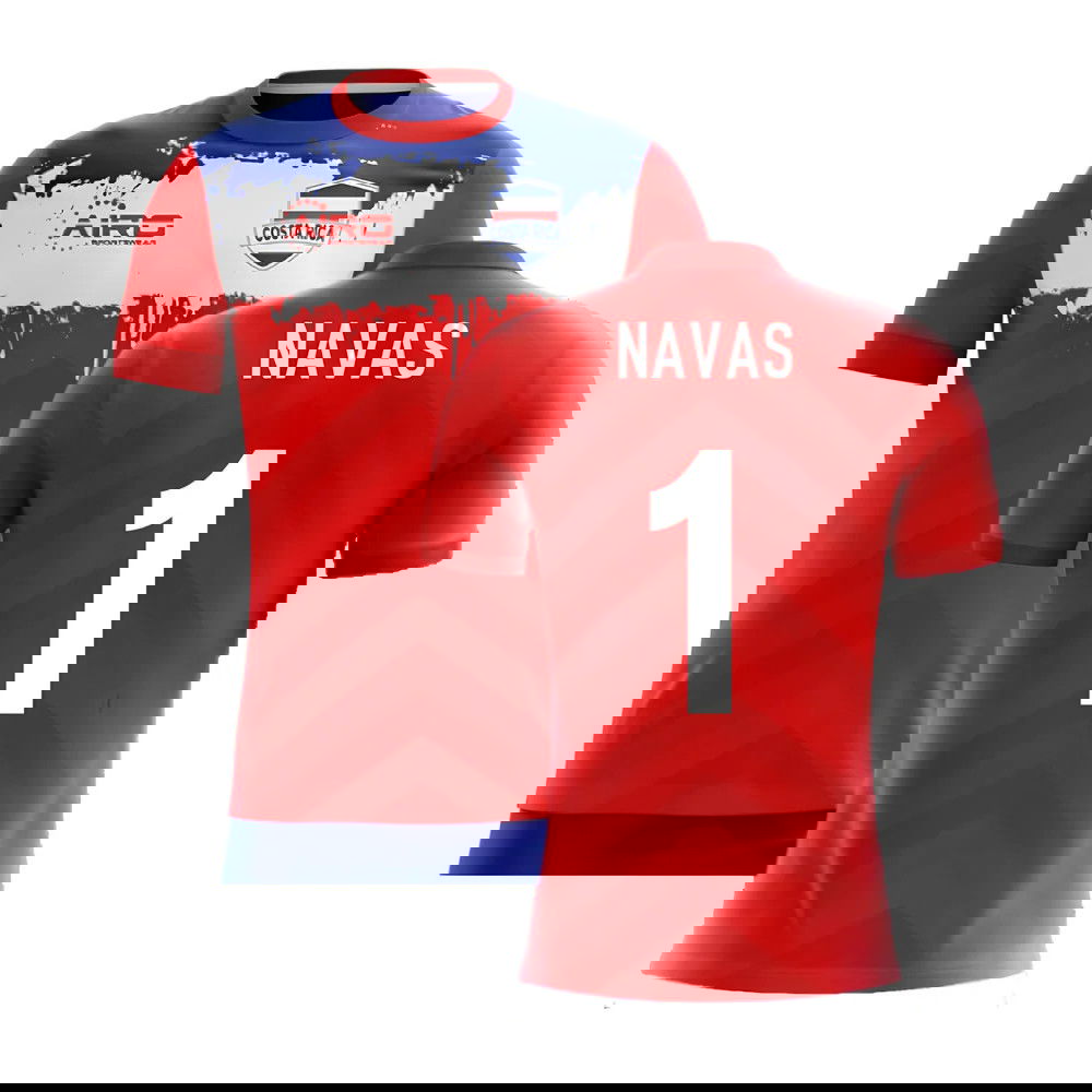 2025-2026 Costa Rica Airo Concept Home Shirt (Navas 1)