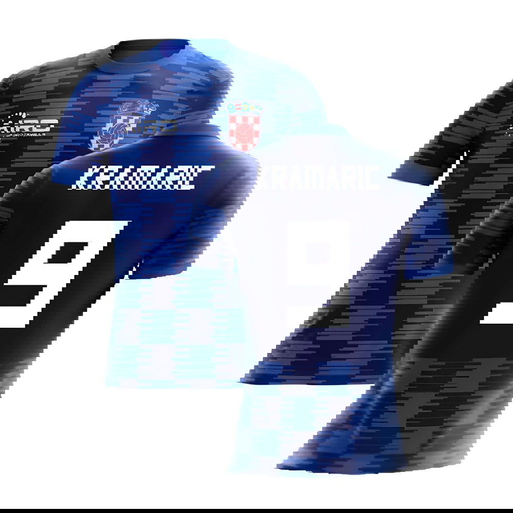 2025-2026 Croatia Away Concept Shirt (Kramaric 9)