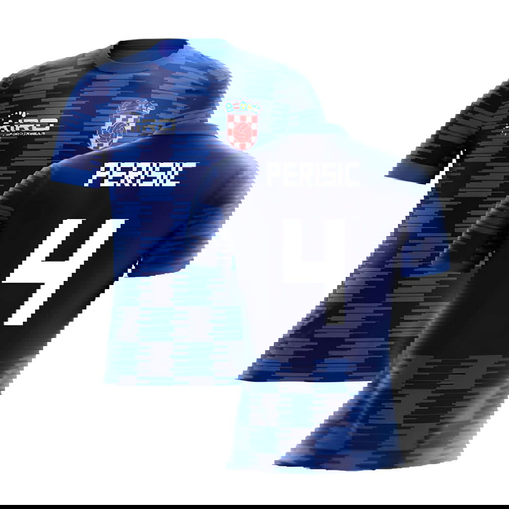2025-2026 Croatia Away Concept Shirt (Perisic 4) - Kids
