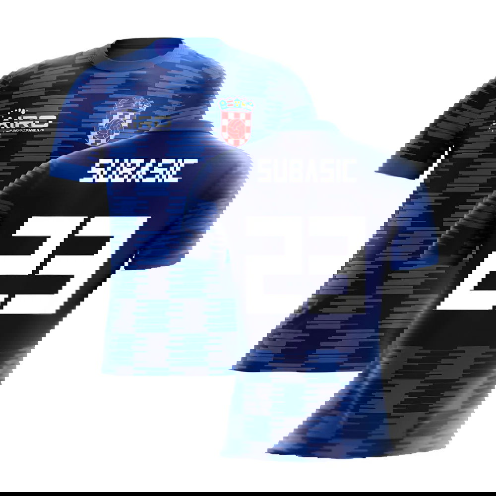 2025-2026 Croatia Away Concept Shirt (Subasic 23) - Kids
