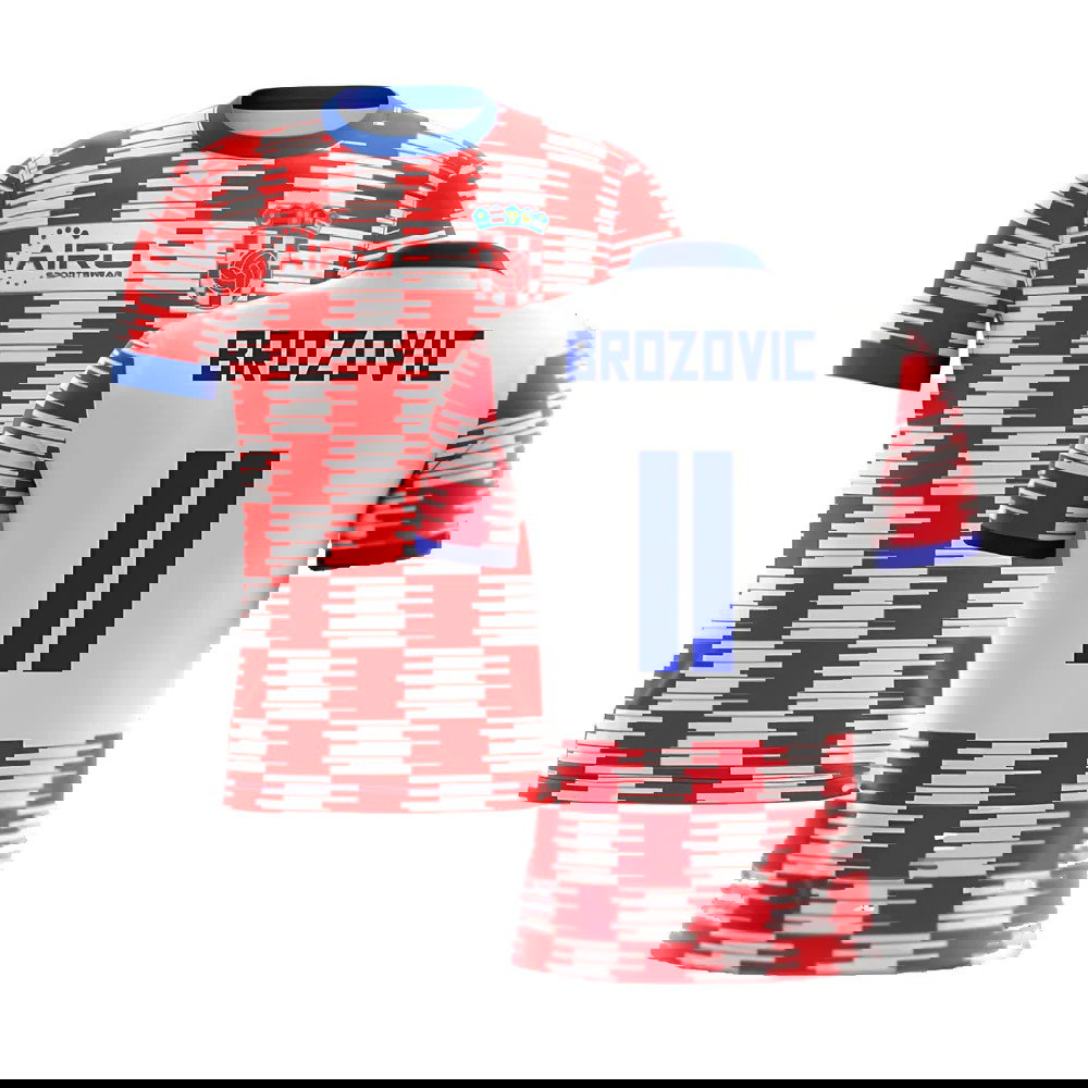 2025-2026 Croatia Home Concept Shirt (Brozovic 11) - Kids
