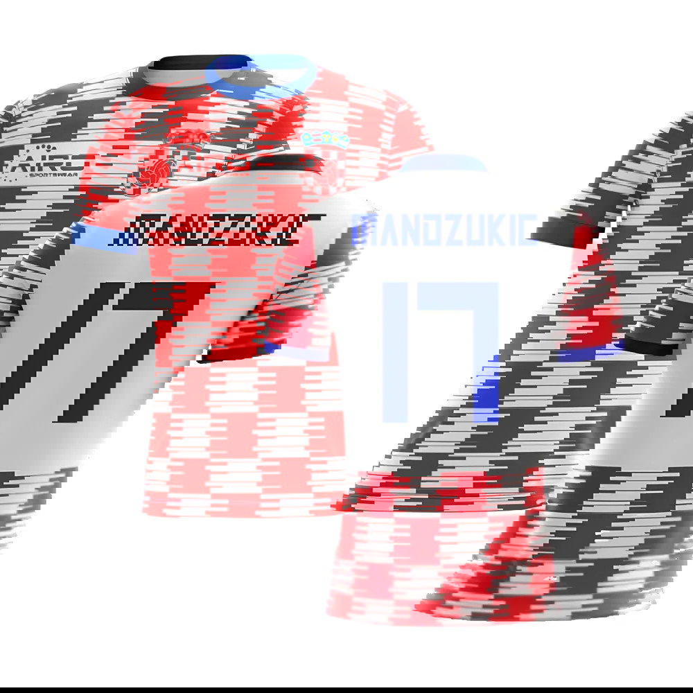 2025-2026 Croatia Home Concept Shirt (Mandzukic 17)