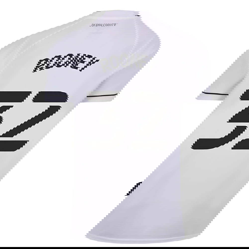 2020-2021 Derby County Home Football Shirt (ROONEY 32)