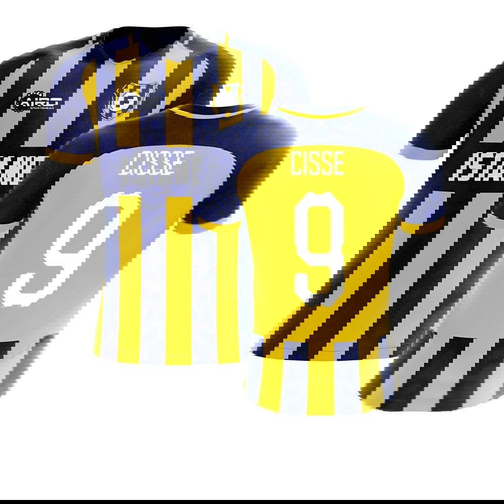 2025-2026 Fenerbahce Home Concept Football Shir (Cisse 9)