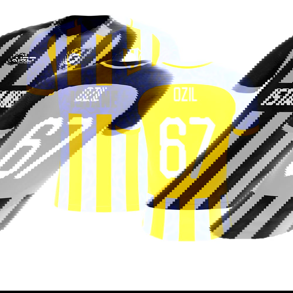 2025-2026 Fenerbahce Home Concept Football Shir (Ozil 67)