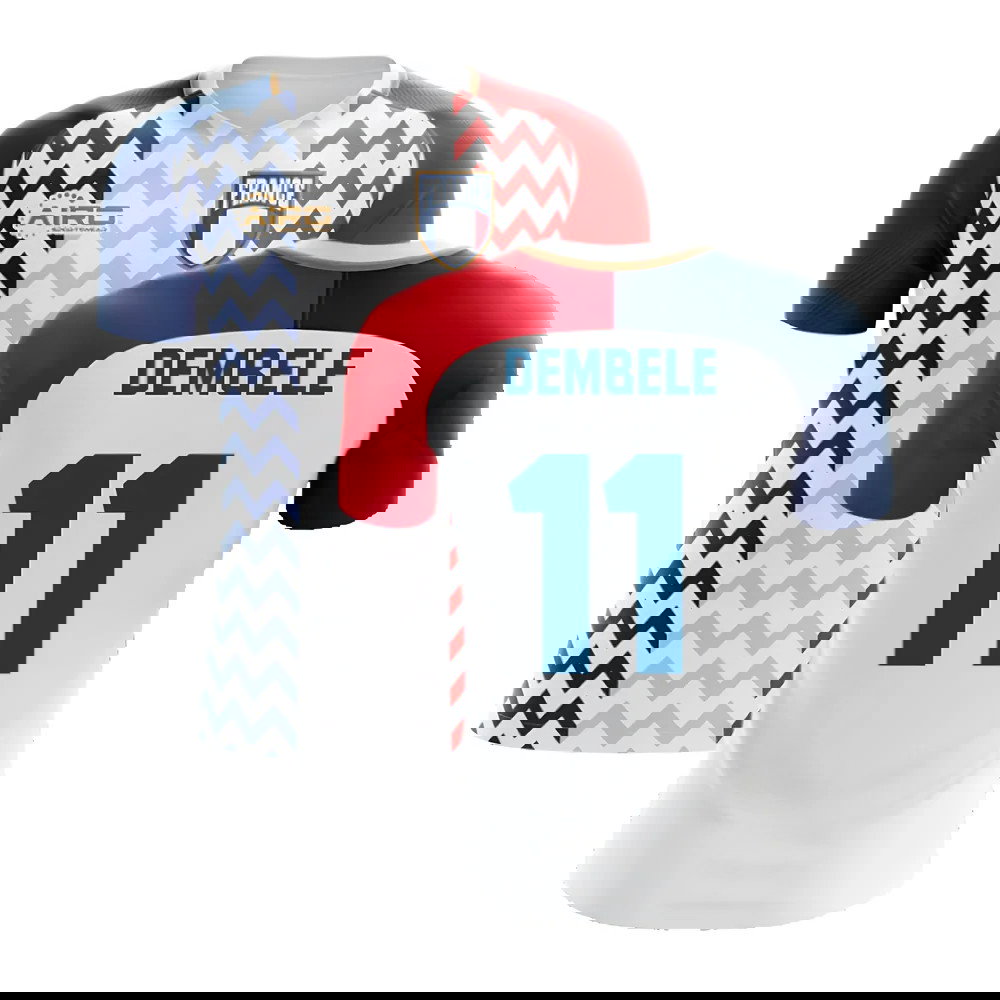 2025-2026 France Away Concept Shirt (Dembele 11) - Kids