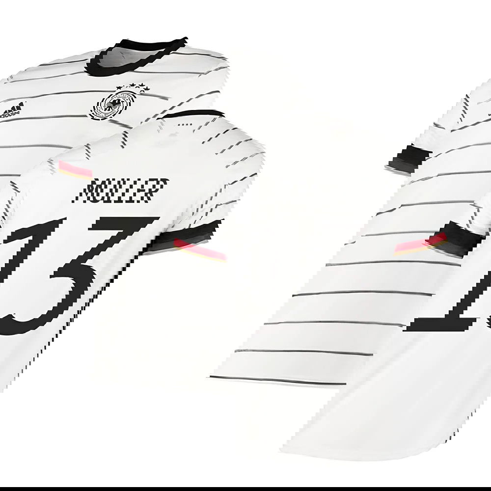 2020-2021 Germany Home Adidas Football Shirt (MULLER 13)