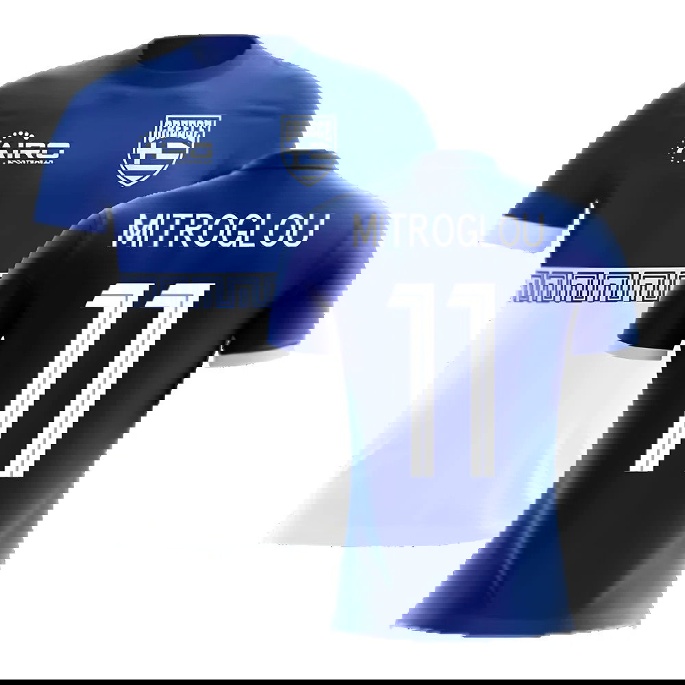 2025-2026 Greece Away Concept Football Shirt (Mitroglou 11)