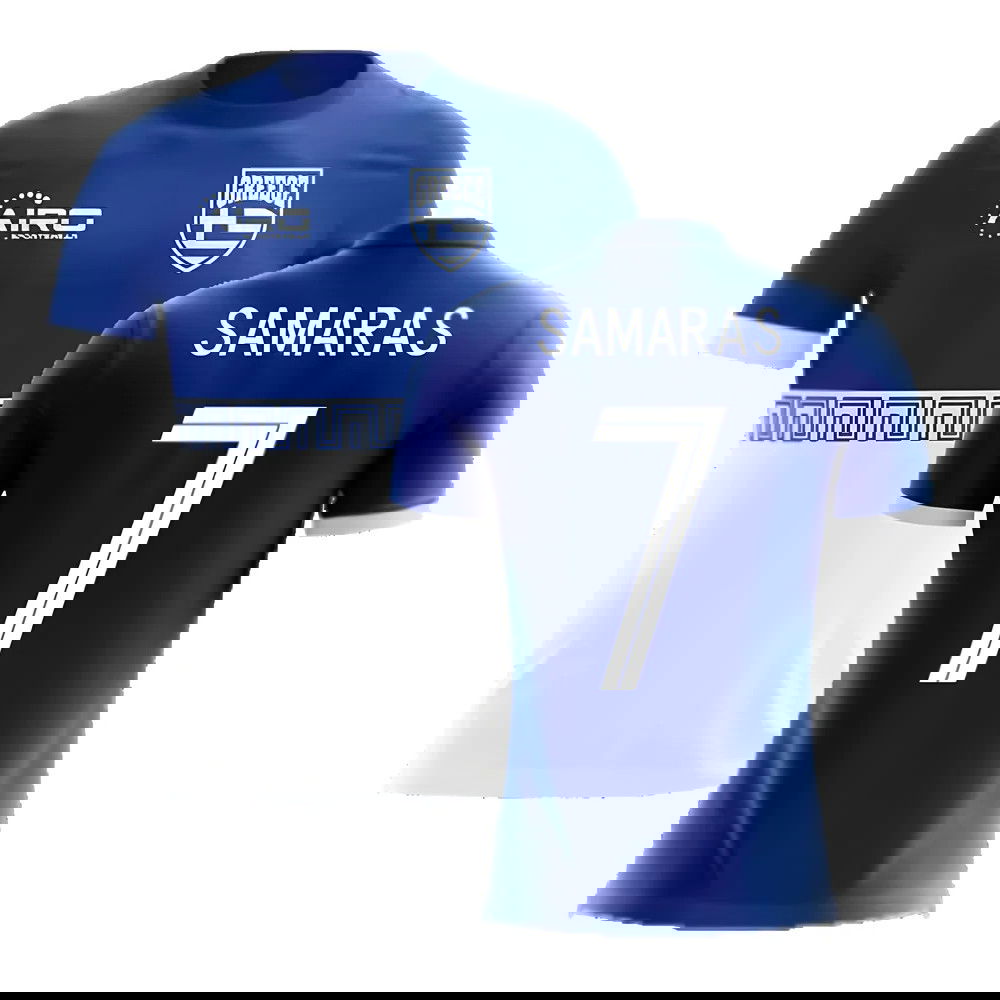 2025-2026 Greece Away Concept Football Shirt (SAMARAS 7) - Kids