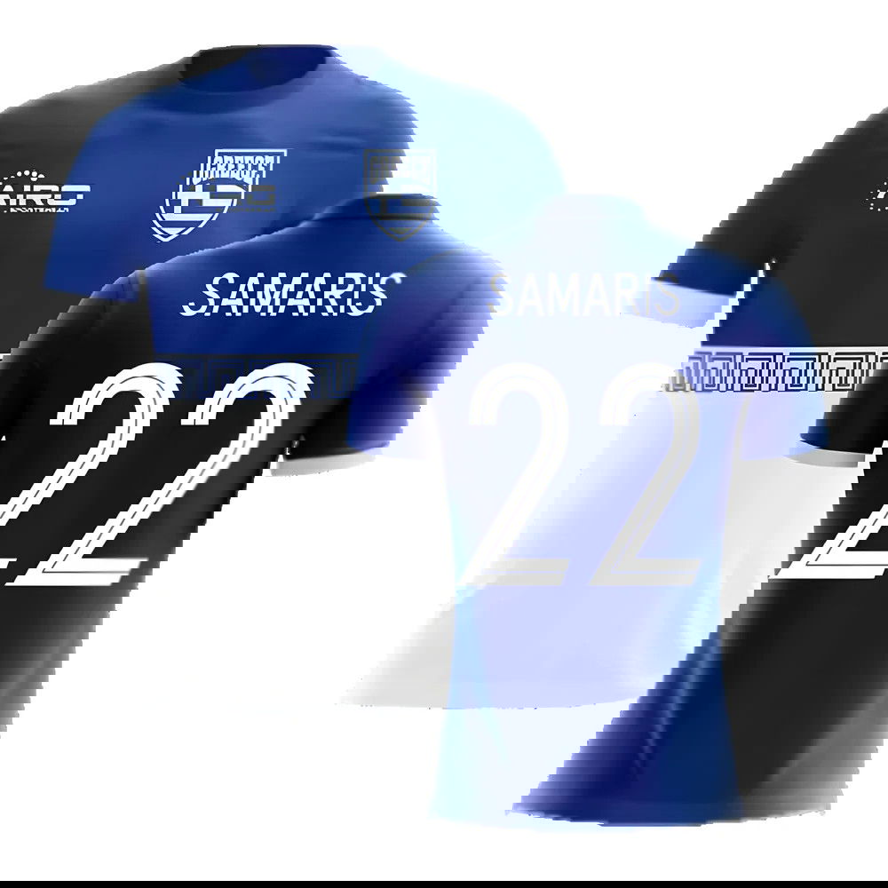 2025-2026 Greece Away Concept Football Shirt (Samaris 22)