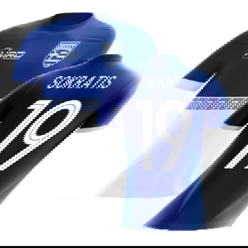 2025-2026 Greece Away Concept Football Shirt (Sokratis 19)