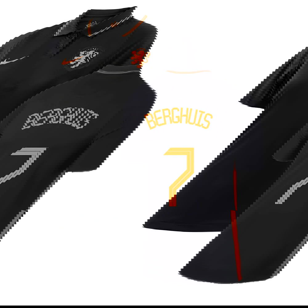 2020-2021 Holland Away Nike Womens Shirt (BERGHUIS 7)