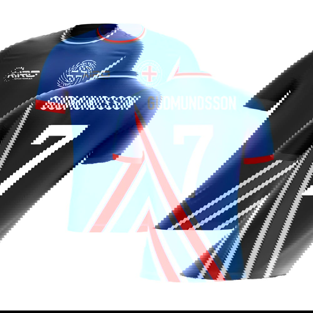 2025-2026 Iceland Airo Concept Home Shirt (Gudmundsson 7)