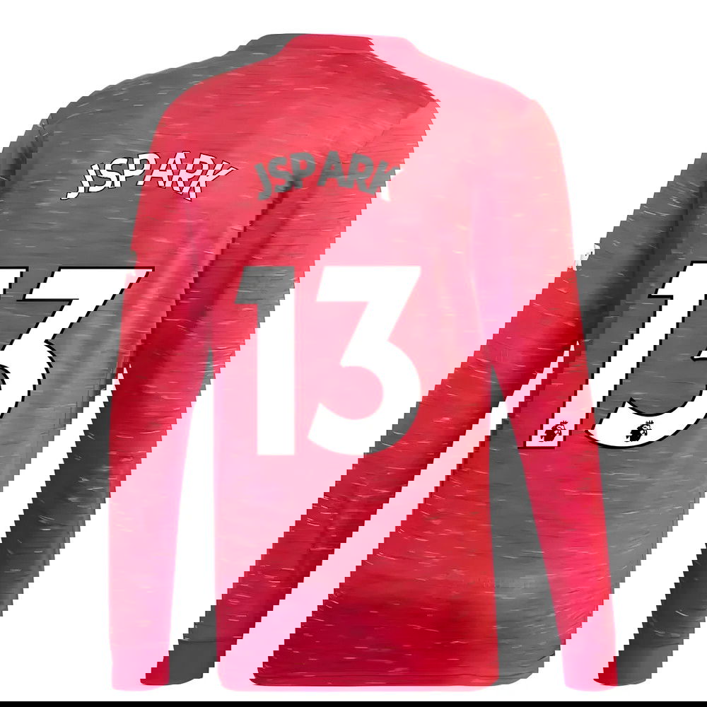 2020-2021 Man Utd Adidas Home Long Sleeve Shirt (J.S.PARK 13)