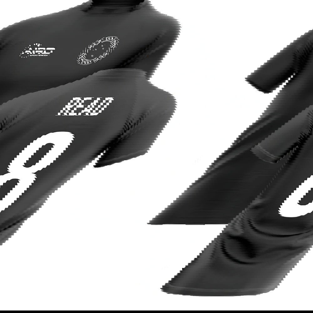 2025-2026 New Zealand Home Concept Rugby Shirt (Read 8)
