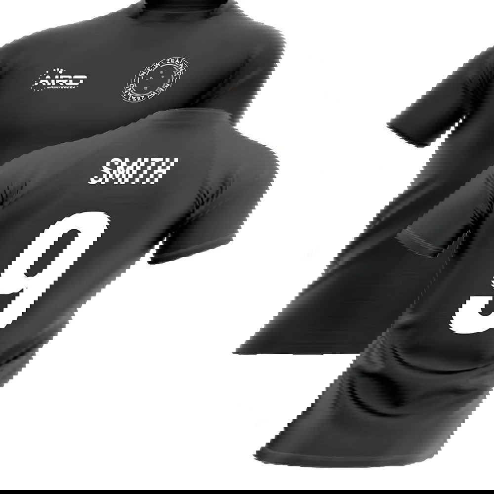2025-2026 New Zealand Home Concept Rugby Shirt (Smith 9)