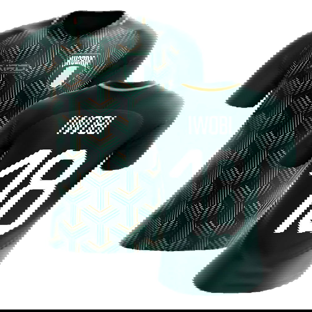 2025-2026 Nigeria Third Concept Football Shirt (Iwobi 18)