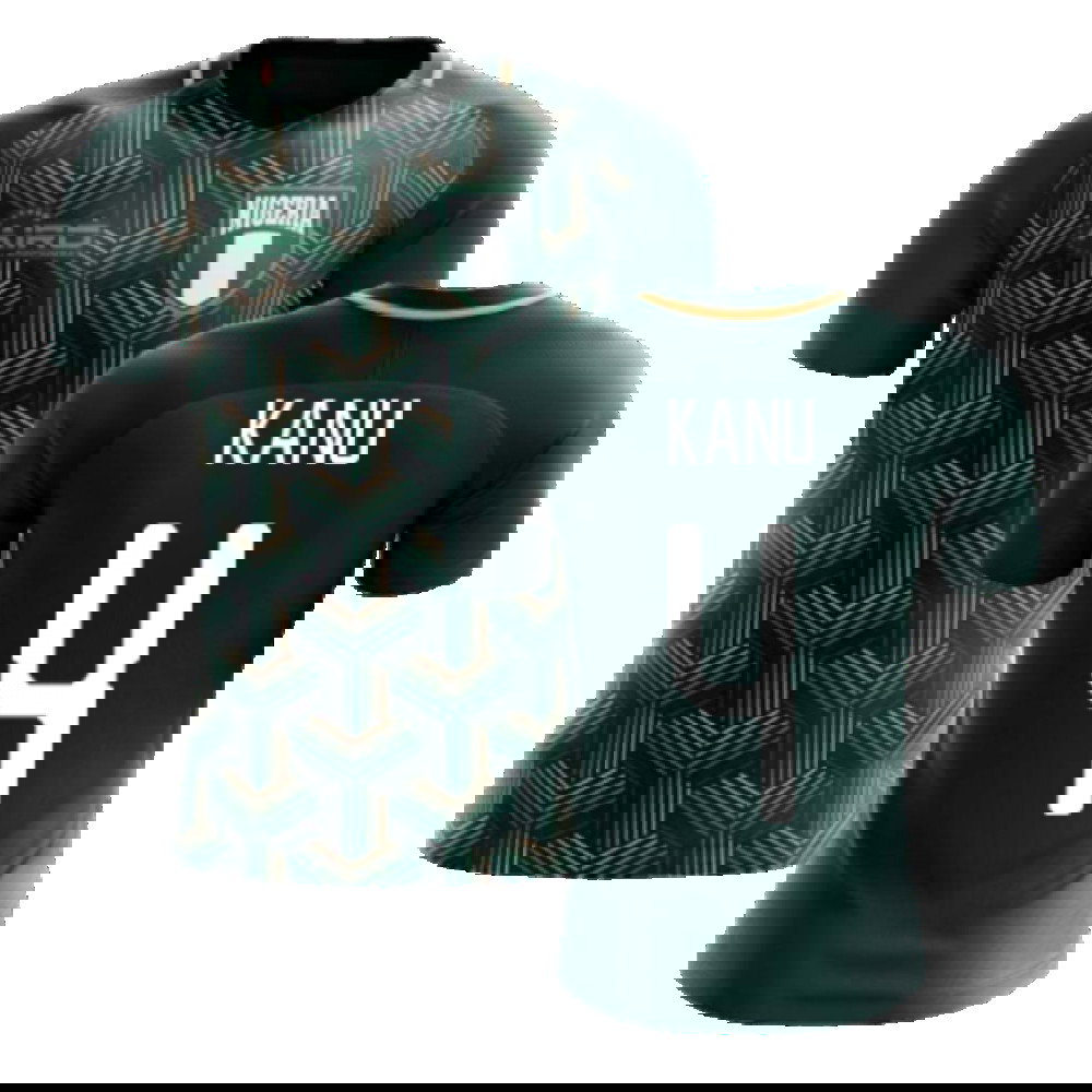 2025-2026 Nigeria Third Concept Football Shirt (Kanu 4)