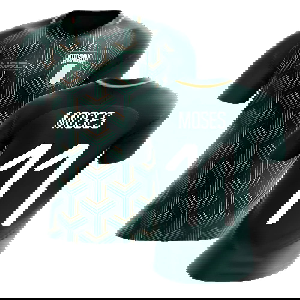 2025-2026 Nigeria Third Concept Football Shirt (Moses 11) - Kids