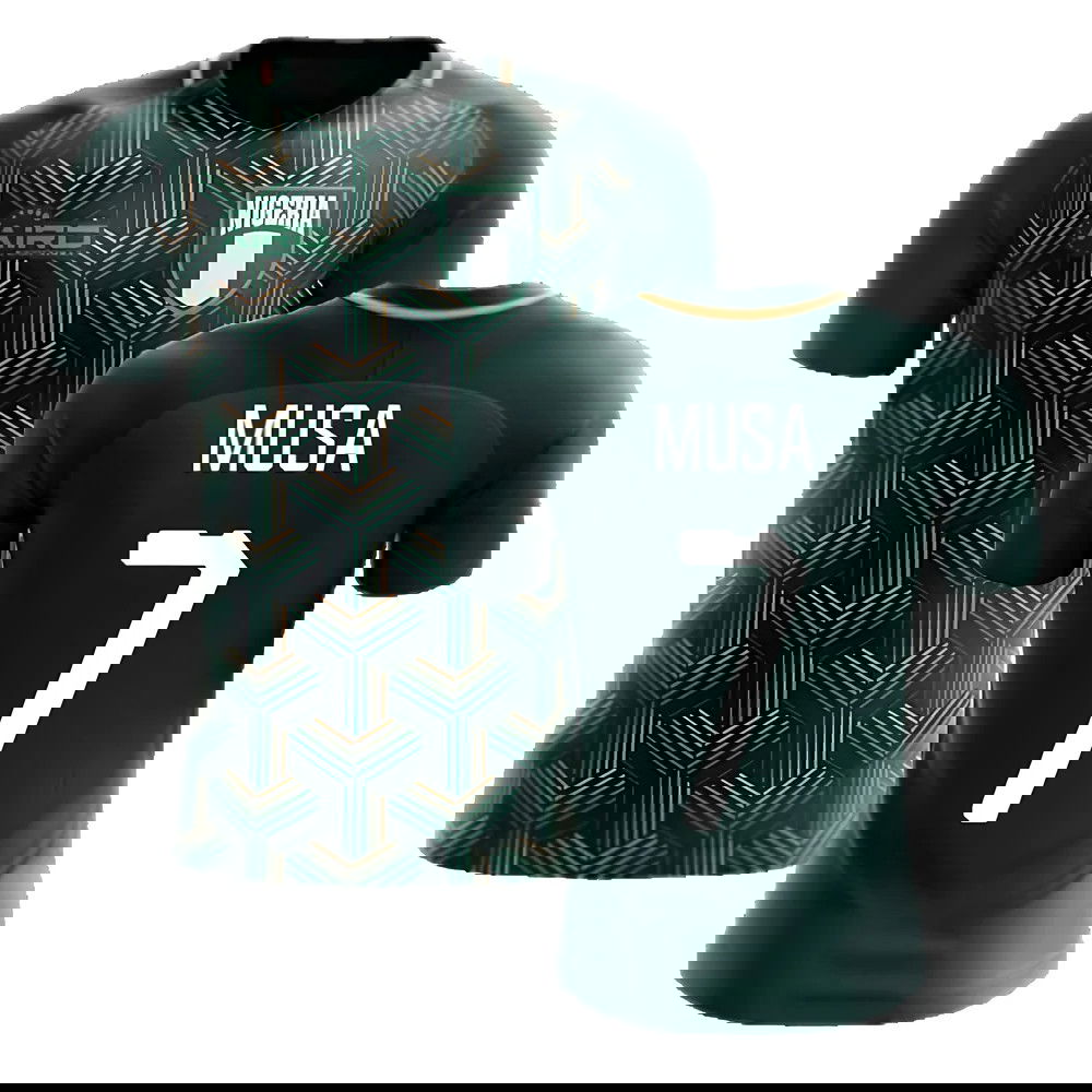 2025-2026 Nigeria Third Concept Football Shirt (Musa 7) - Kids