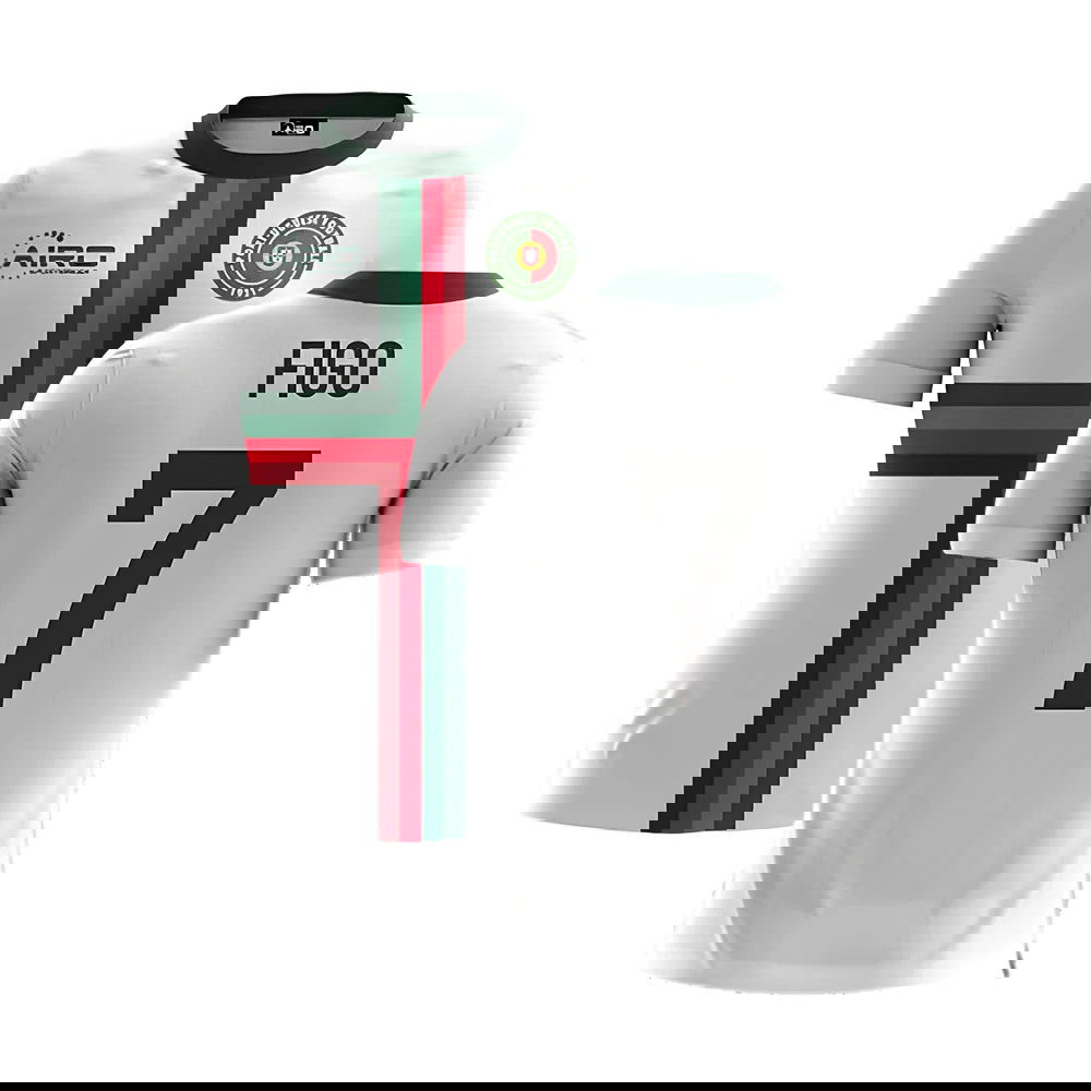 2025-2026 Portugal Airo Concept Away Shirt (Figo 7) - Kids