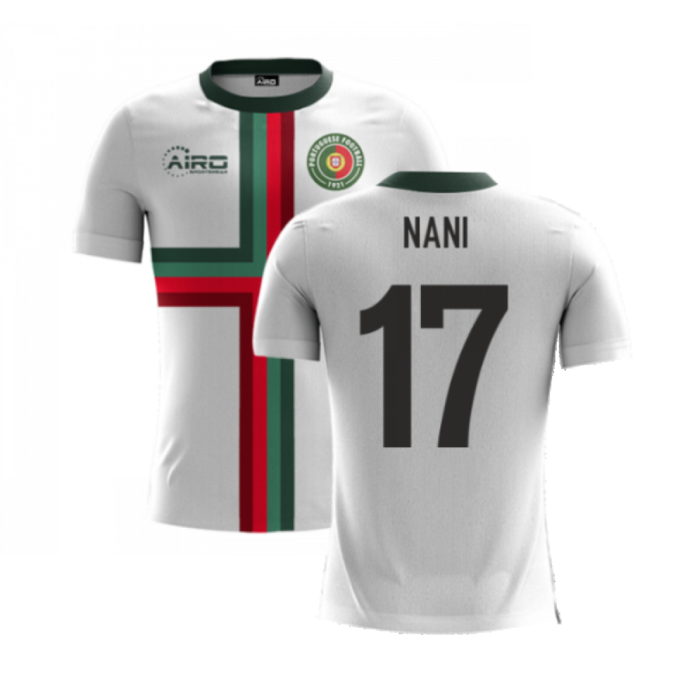2025-2026 Portugal Airo Concept Away Shirt (Nani 17)