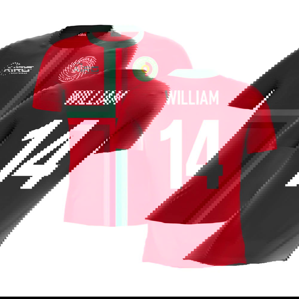 2025-2026 Portugal Airo Concept Home Shirt (William 14)