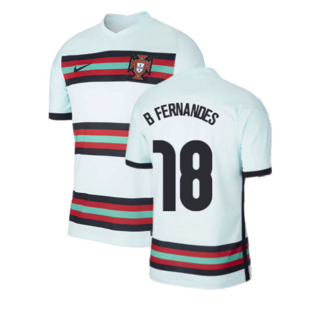 2020-2021 Portugal Away Nike Football Shirt (B.Fernandes 8)