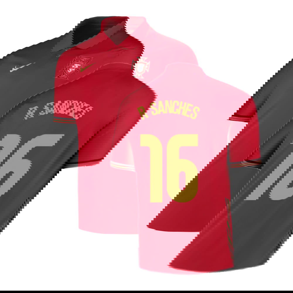 2020-2021 Portugal Home Nike Football Shirt (R.SANCHES 16)