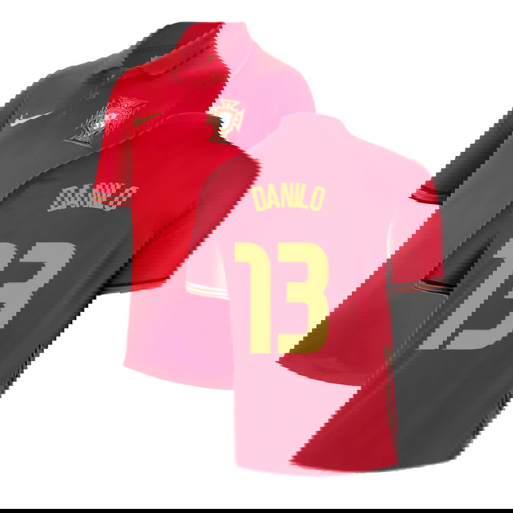 2020-2021 Portugal Home Nike Shirt (Kids) (DANILO 13)